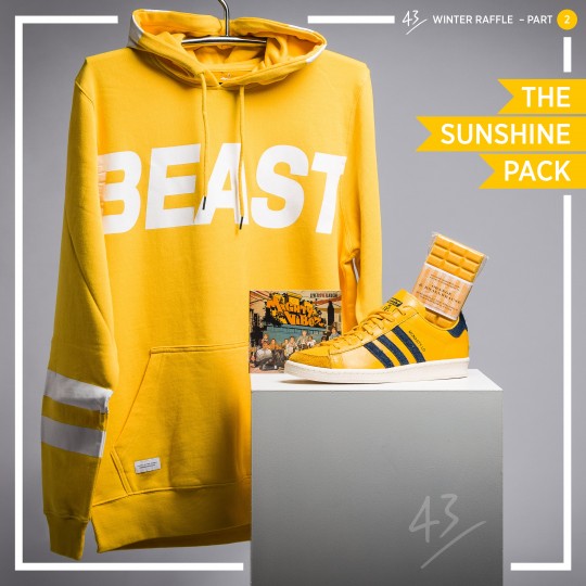 43einhalb Winter Raffle Nummer 2 “Sunshine Pack”