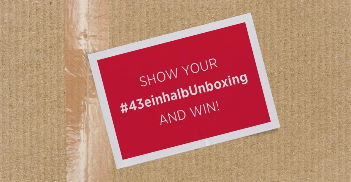 #43einhalbUnboxing