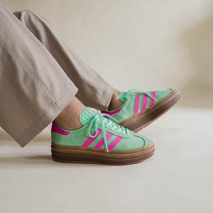 Gazelle Bold W (grün / pink)