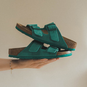 Arizona Suede Leather W (Digital Green)