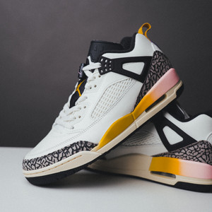 Jordan Spizike Low Rare Air (sail / dark  silfur / oil grey)