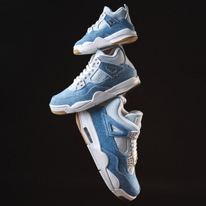 Jordan 4 Retro TEX (TD) Worn Blue Denim