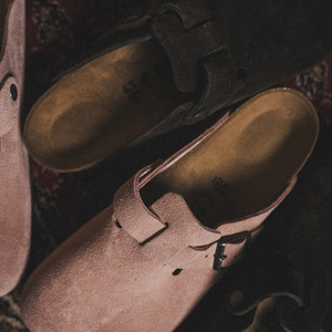 Boston Suede Leather Unisex - Regular (pink clay)