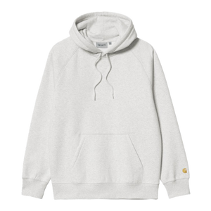 Carhartt WIP Hooded Chase Sweat (ash heather / gold)
