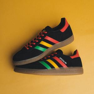 Jamaica x Bob Marley Handball Spezial (black / multi / gold)
