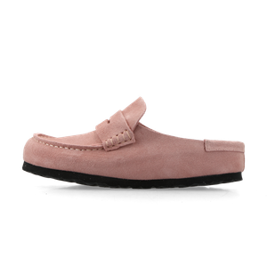 Birkenstock Naples Wrapped Suede - Narrow Pink Clay