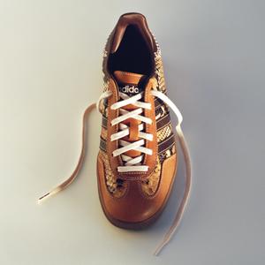 x Wales Bonner Gazelle Snake (desert rust / worn white / burgundy)