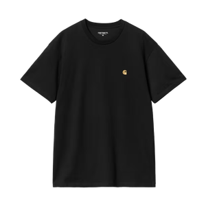 Carhartt WIP S/S Chase T-Shirt (schwarz / gold)