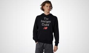 New Balance Athletics Artist Lister Hoodie (black / beige / red)