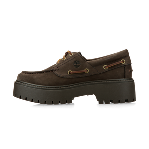 Timberland WMNS Stone Street Boat Shoe (dark brown nubuck)