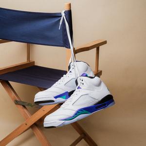 Air Jordan 5 Retro OG Grape (white / new emerald /  ice  / black)
