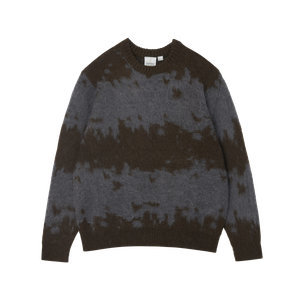 Gramicci Mohair Splatter Sweater Slate Splatter