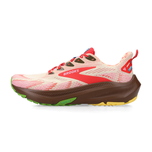 Brooks x Alex Zono Ghost Trail (poppy red / potting soil)