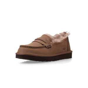 UGG W Ellis Nubuck Loafer (dark chestnut)
